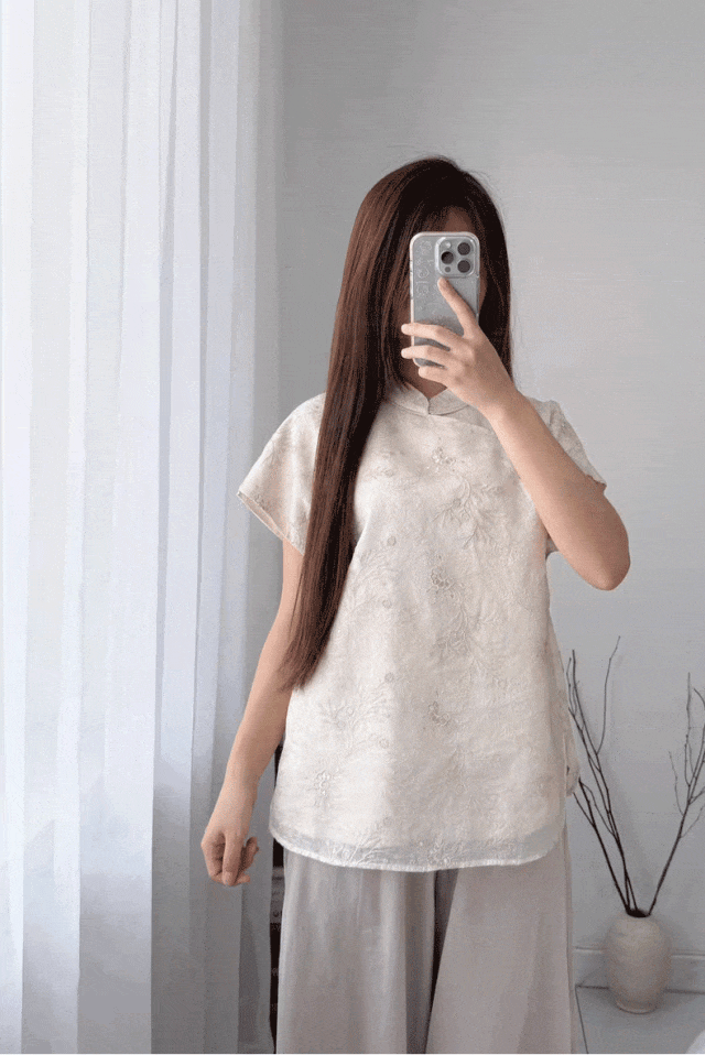 穿「新中式」的你太美了j9九游会真人游戏第一(图4)